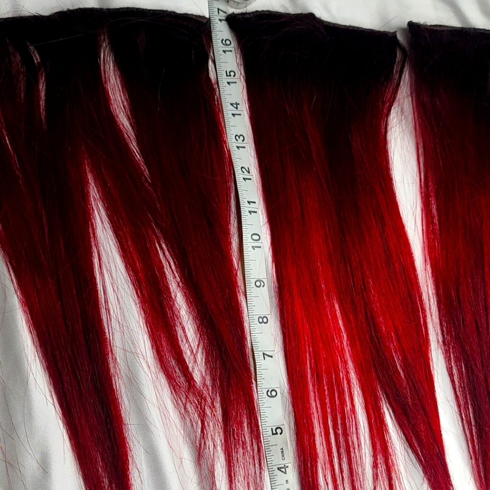 Human hair extensions "17 and 22½"